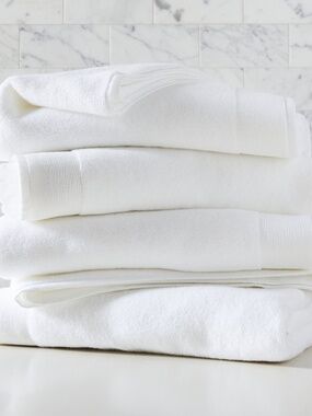 West Elm Plush Fibrosoft (1) Bath Sheet (2) Hand Towels